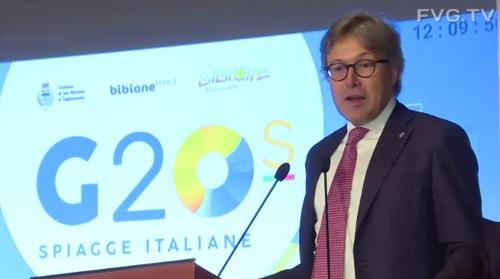 L'assessore FVG al Turismo, Sergio Emidio Bini, ha preso parte a Bibione al G20 Spiagge Italiane